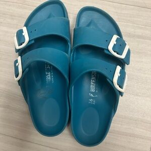 Kids Blue Birkenstocks